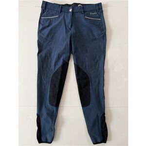 Pikeur Women's Skinny Pants - Blue and Black